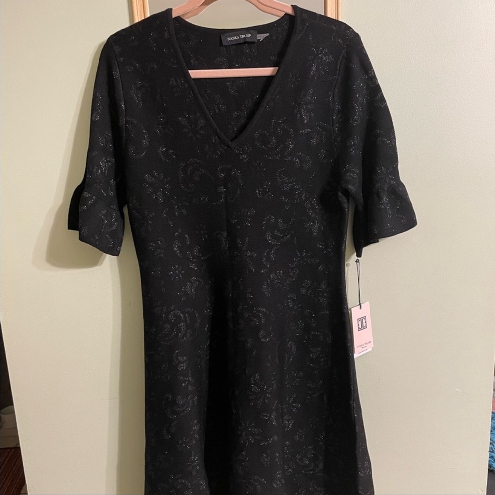 Black cocktail dress